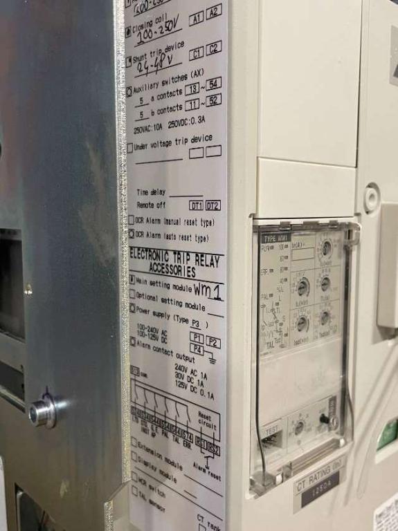 Mitsubishi Circuit breaker 1250A - AE1250-SW 3P - DPX-12648 Photo 10