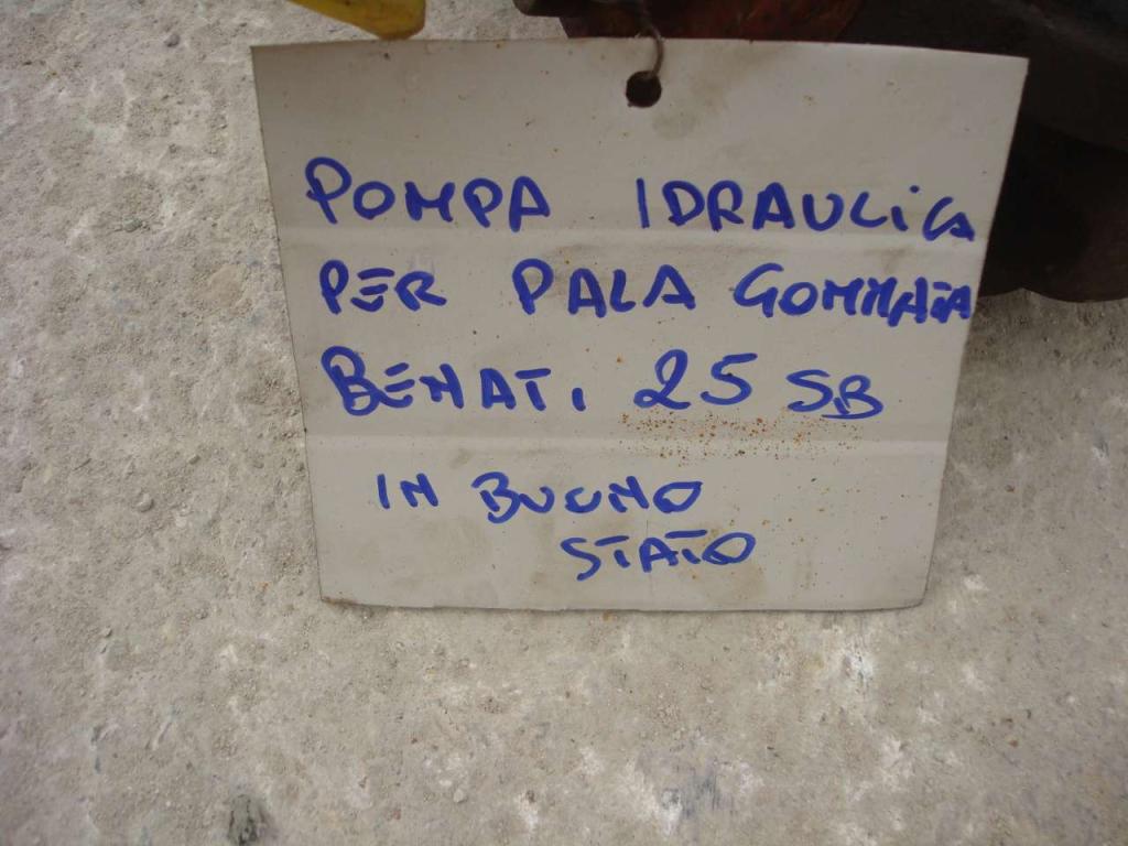Pompe hydraulique pour Benati 25SB Photo 4