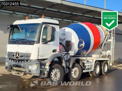 Mercedes-Benz Arocs 3240 Arocs 8X4 9m3 Stetter mixer Steel suspension Automatic Euro 6 en vente par BAS World B.V.