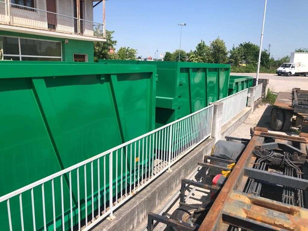 CONTAINER SCARRABILE NUOVO PER MATERIALI INGOMBRAN Photo 3