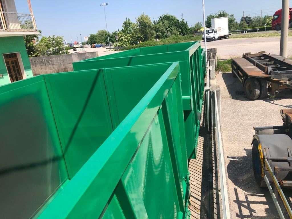 CONTAINER SCARRABILE NUOVO PER MATERIALI INGOMBRAN Photo 4