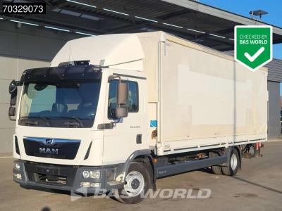 Man TGL 12.220 4X2 12tons curtainsides 1000kg Ladebordwand Automatic Euro 6 en vente par BAS World B.V.
