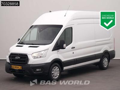 Ford Transit 130pk Hoog Dak L3H3 ACC Navi Trekhaak Airco Camera CarPlay Parkeersensoren v+a Euro6 L3 Hig en vente par BAS World B.V.