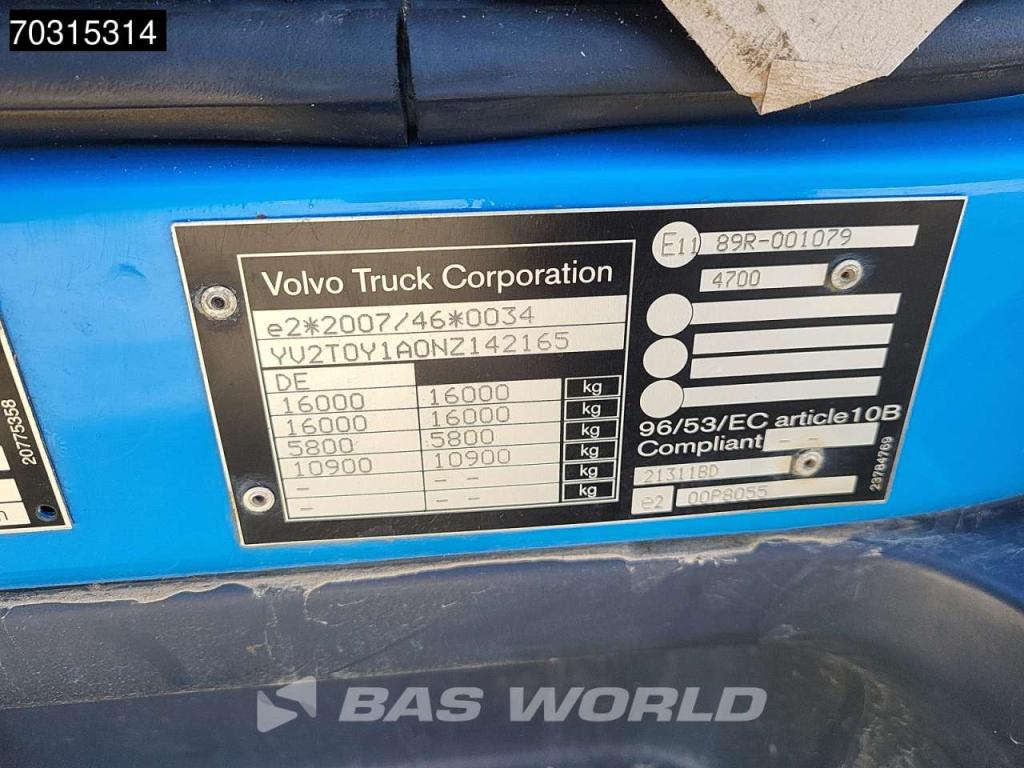 Volvo FL 280 4X2 16tons chassis 4700mm wheelbase PTO Automatic Euro 6 Photo 29