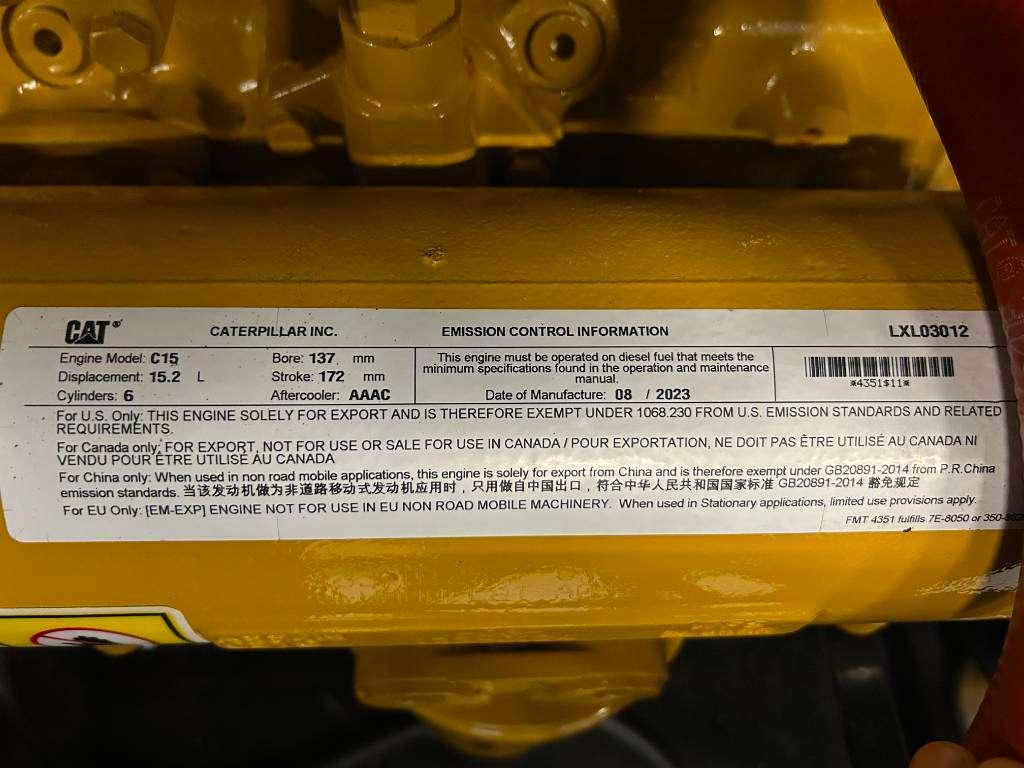 CAT DE500E0 - C15 - 500 kVA Generator - DPX-18026 Photo 22