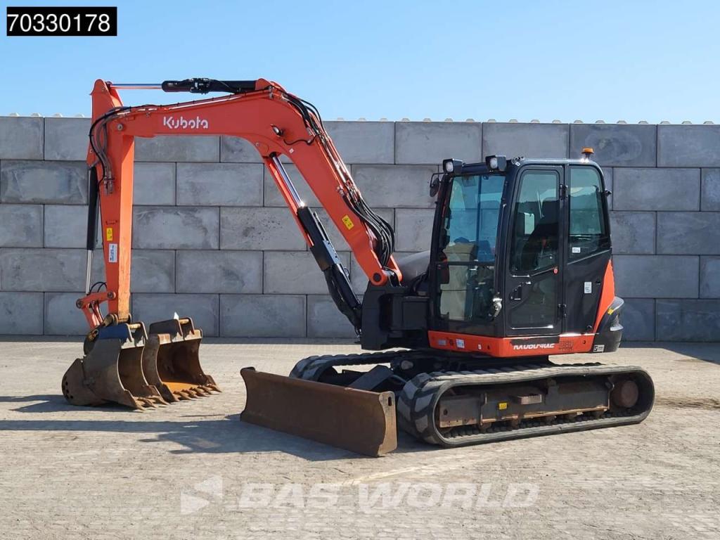 Kubota KX080 -4a2 A/C - 3 Buckets Photo 2