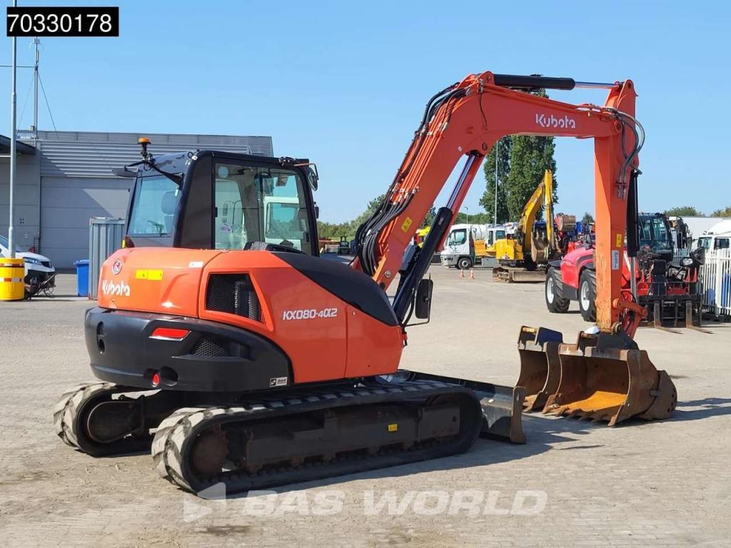 Kubota KX080 -4a2 A/C - 3 Buckets Photo 6