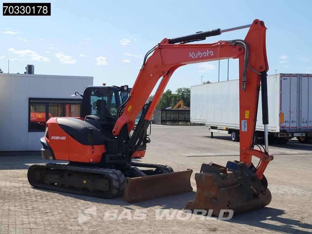 Kubota KX080 -4a2 A/C - 3 Buckets Photo 7