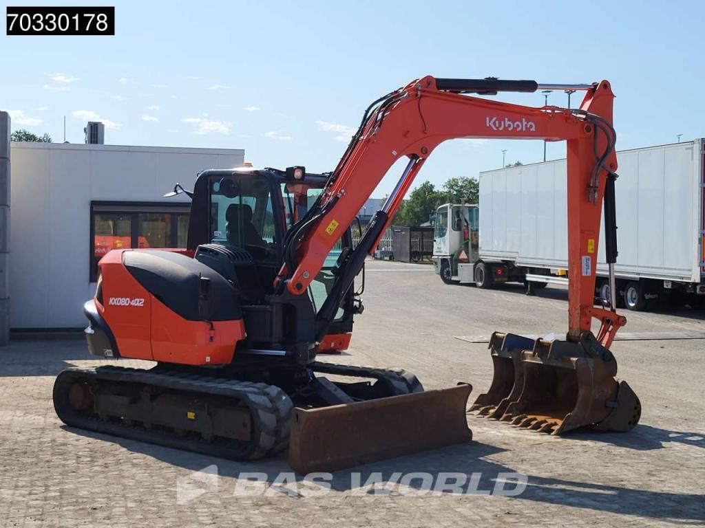 Kubota KX080 -4a2 A/C - 3 Buckets Photo 8
