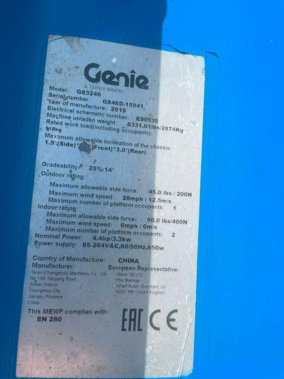 Genie GS-3246 Photo 10