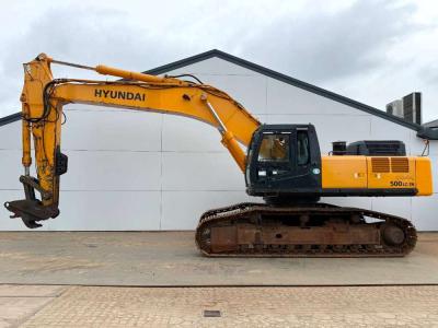 Hyundai R500LC-7A - Quick Coupler / Hammer Lines en vente par Boss Machinery