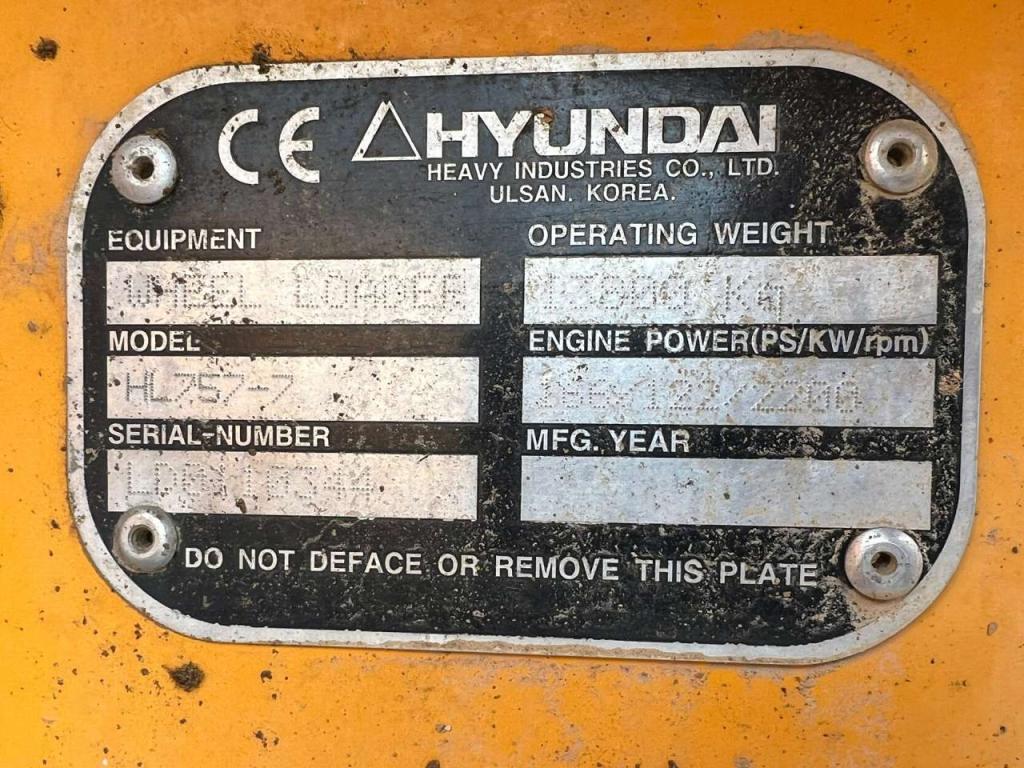 Hyundai HL757-7 Photo 9