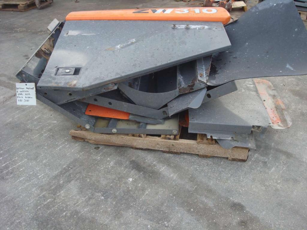 Capot et panneau de carrosserie pour Hitachi ZW310 Photo 1