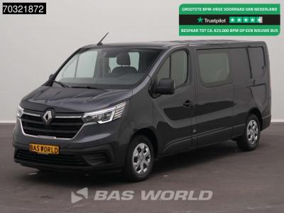 Renault Trafic 130pk Dubbel Cabine L2H1 Navi Airco Cruise Camera Parkeersensoren v+a Euro6 L2 DC Doka Mixto en vente par BAS World B.V.