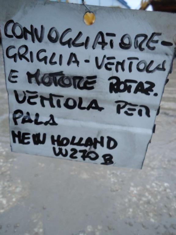 Ventilateur de refroidissement pour New Holland W270B Photo 5