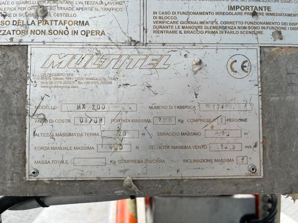 Multitel Pagliero mx200 Photo 13