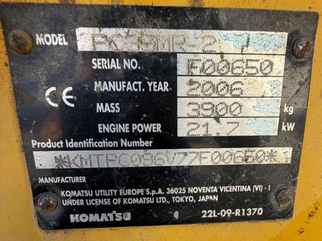 Komatsu PC 35 Photo 3