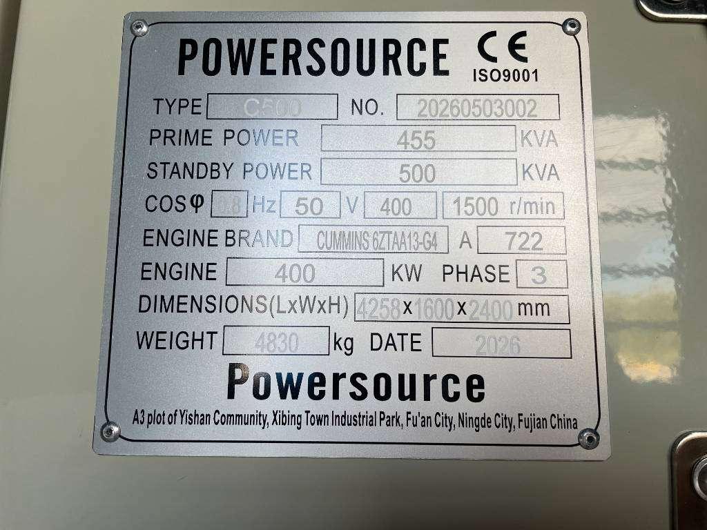 Cummins 6ZTAA13-G4 - 500 kVA Generator - DPX-19845 Photo 6