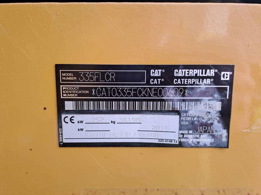 Caterpillar 335FLCR Photo 12