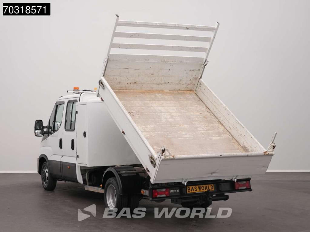 Iveco Daily 35C14 Open Laadbak Dubbel Cabine 3,5t Trekhaak Dubbellucht Airco Cruise Euro6 Pritsche Pickup Photo 2