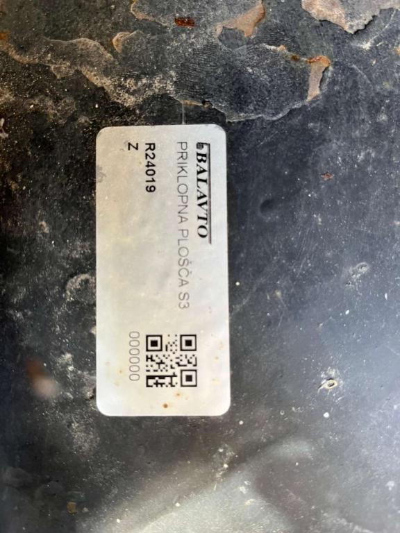 S3 for 35-43 ton excavators Attachment plate Photo 5