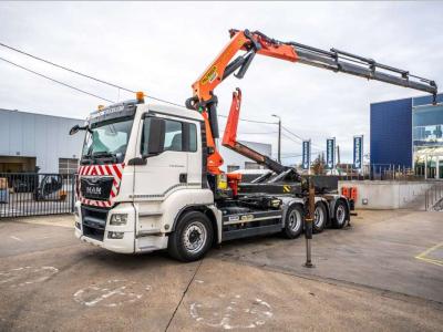 Man TGS 35.440 BL - PK 33002/4xhydr. en vente par Braem NV