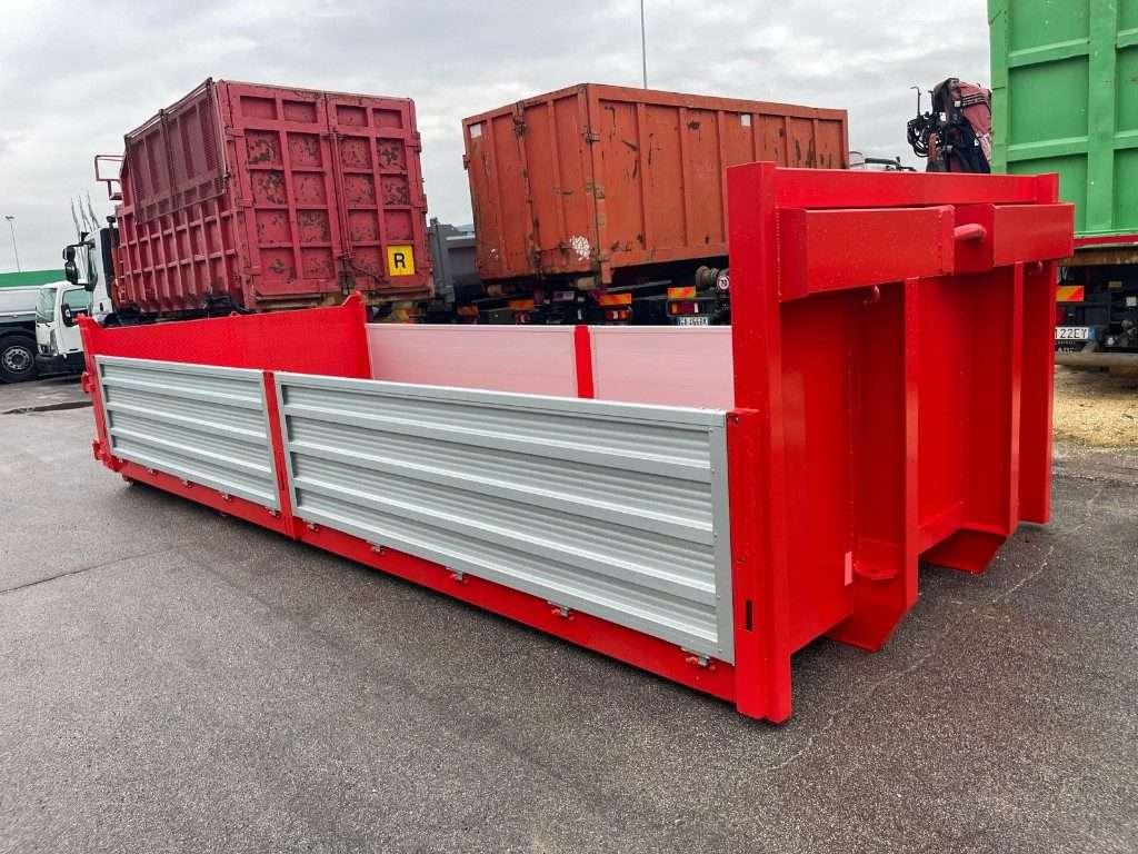 CONTAINER SCARRABILE NUOVO A PIANALE CON SPONDE Photo 5
