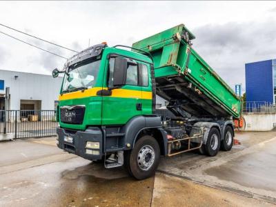 Man TGS 33.360 BB+BIBENNE+BAE en vente par Braem NV