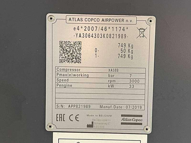 Atlas Copco XAS 88 Photo 3