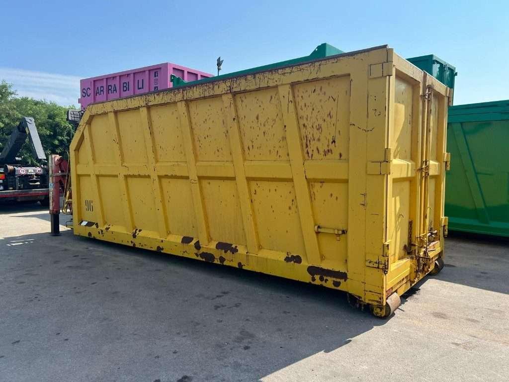 CONTAINER SCARRABILE USATO A CIELO APERTO CON GRU Photo 5