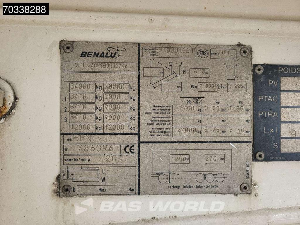 Benalu BEN 3 axles Lift Axle 25m3 ALU Photo 26