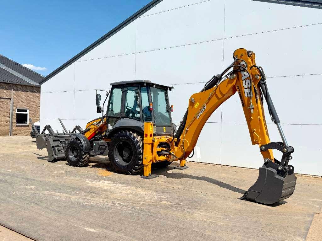 Case 570SV - 6/1 Bucket / Telescopic Boom / Airco Photo 2