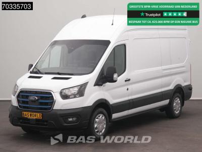Ford e-Transit 184pk Elektrisch 68kWh 317km WLTP Hoog Dak L3H3 Airco Navi Cruise 360 Camera Apple Carpla en vente par BAS World B.V.