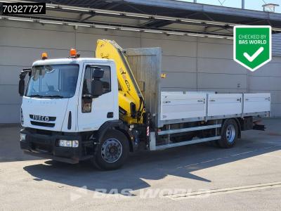 Iveco Eurocargo 180E250 4X2 HYVA HB.150XE3 Kran Crane Automatic Euro 5 en vente par BAS World B.V.