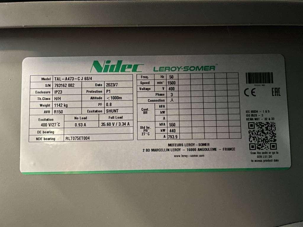 Iveco CR13TE6 - 550 kVA Generator - DPX-19797 Photo 16
