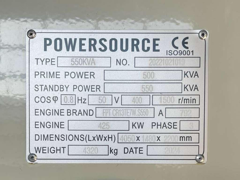 Iveco CR13TE6 - 550 kVA Generator - DPX-19797 Photo 6
