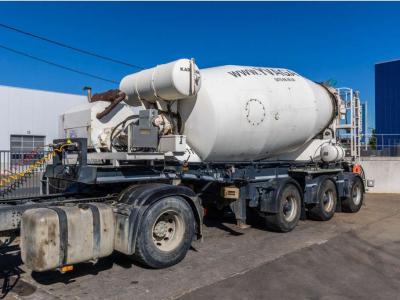 Renders BETON MIXER 12M3 + MOTOR (MALAXEUR/MISCHER) en vente par Braem NV