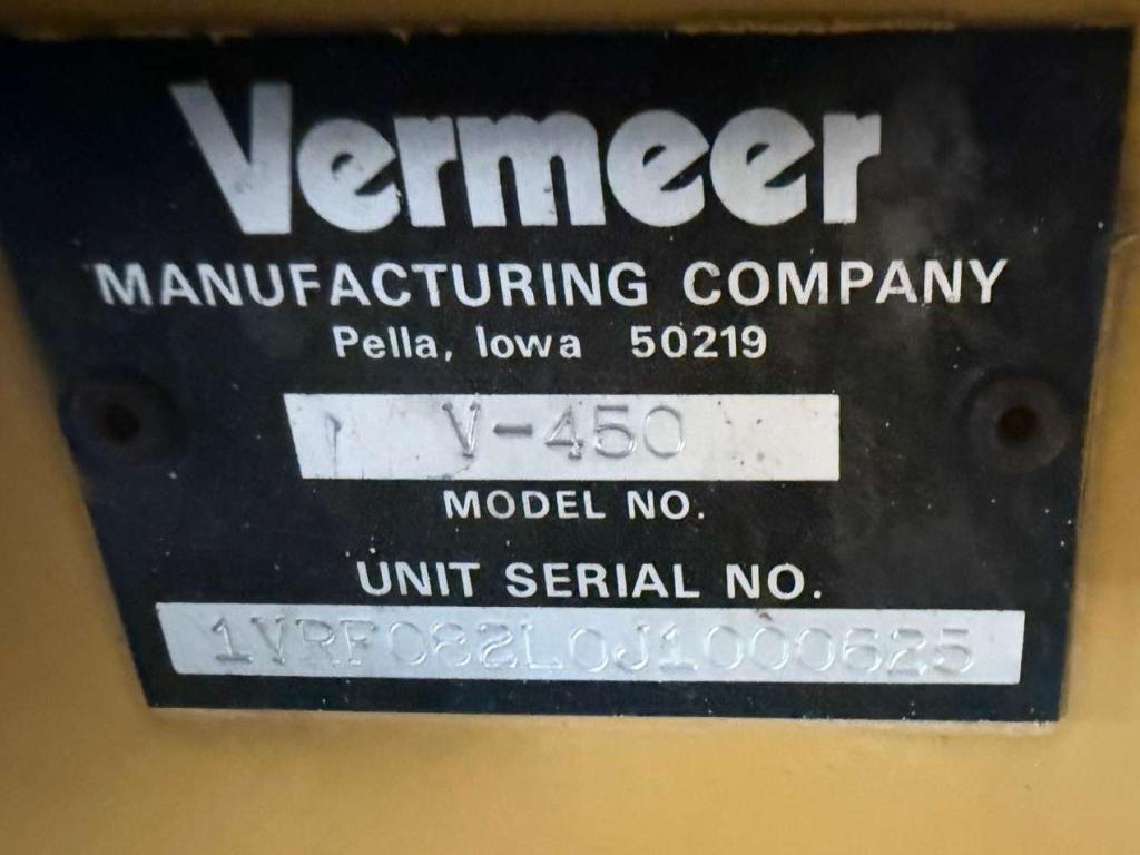 Vermeer V-450 Photo 12