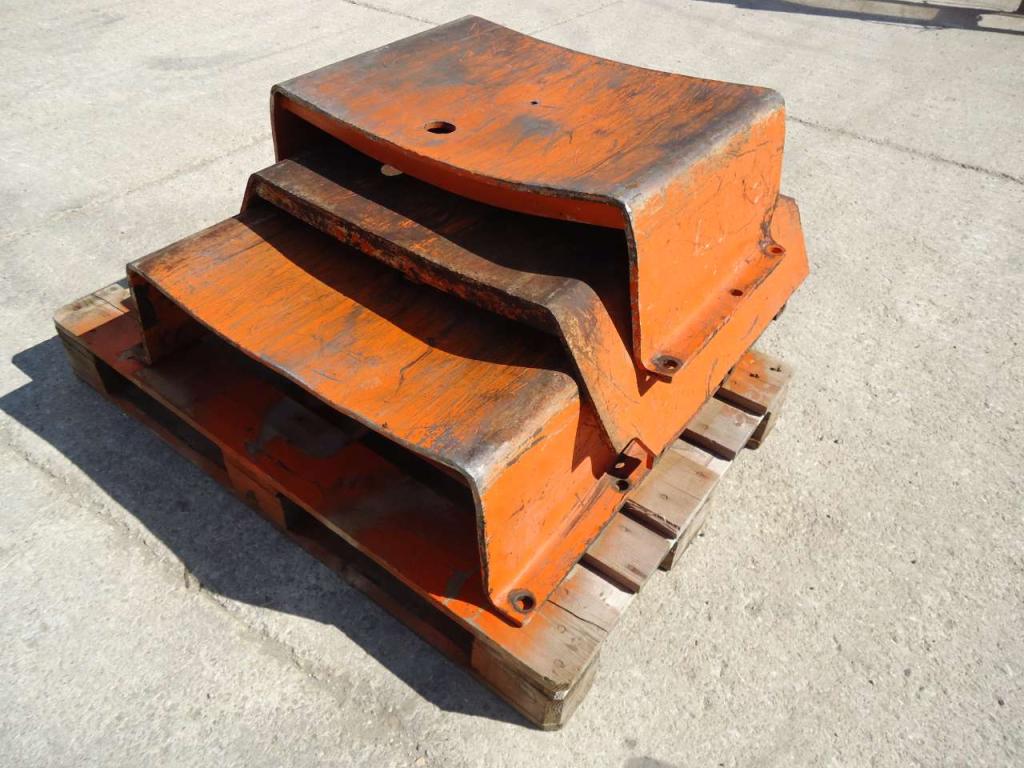 Plaques de blindage inférieure pour Fiat Allis FL14C Photo 1