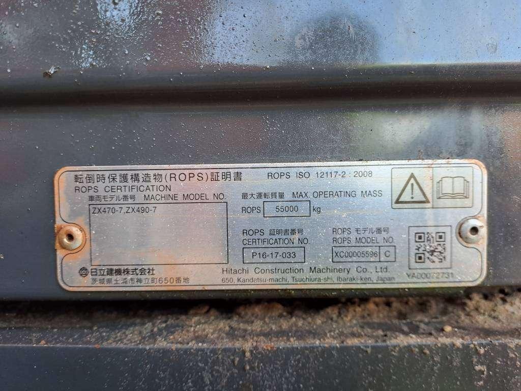 Hitachi ZX 490 LC H-7 Photo 12
