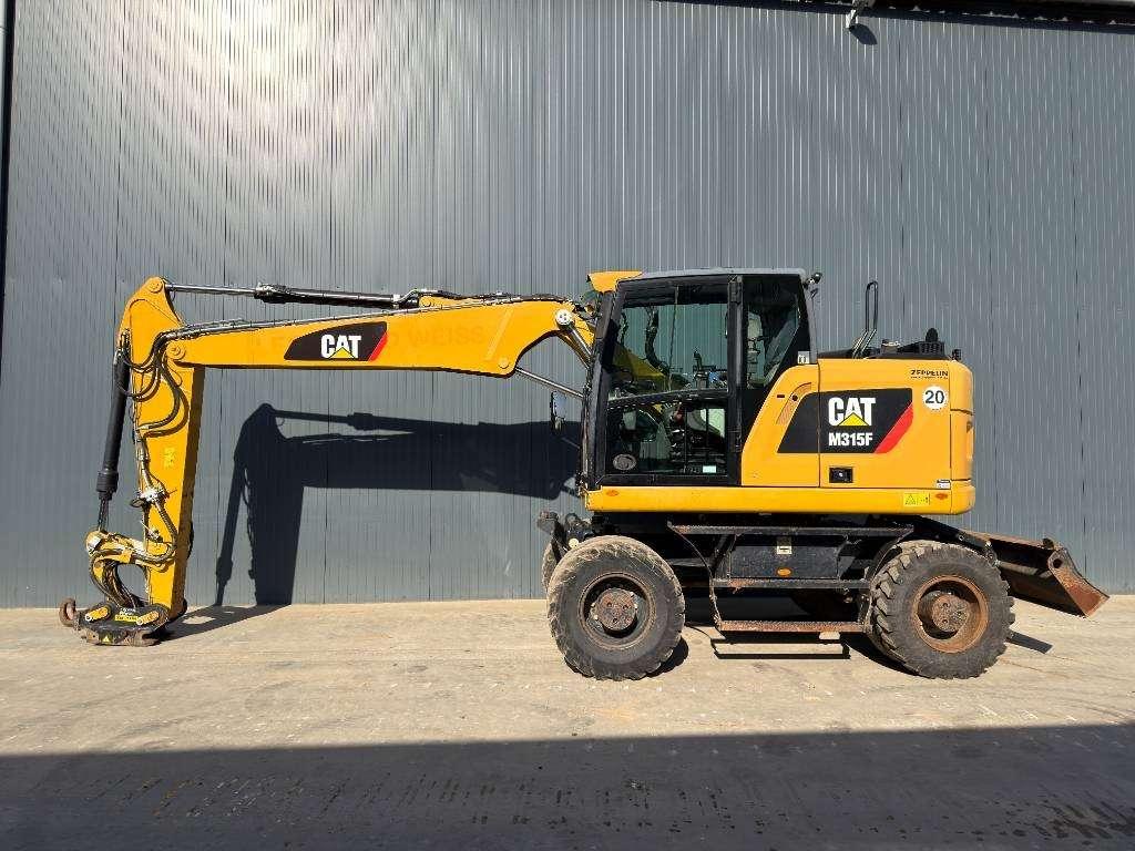 Caterpillar M315F - With OilQuick Photo 2