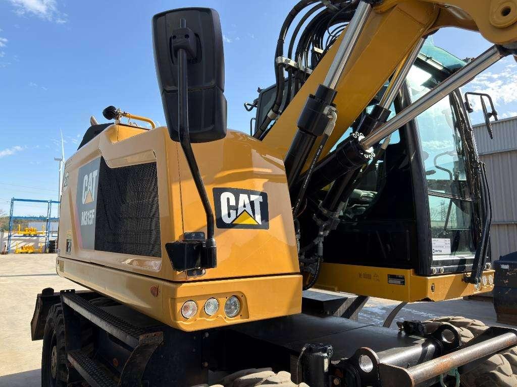 Caterpillar M315F - With OilQuick Photo 8