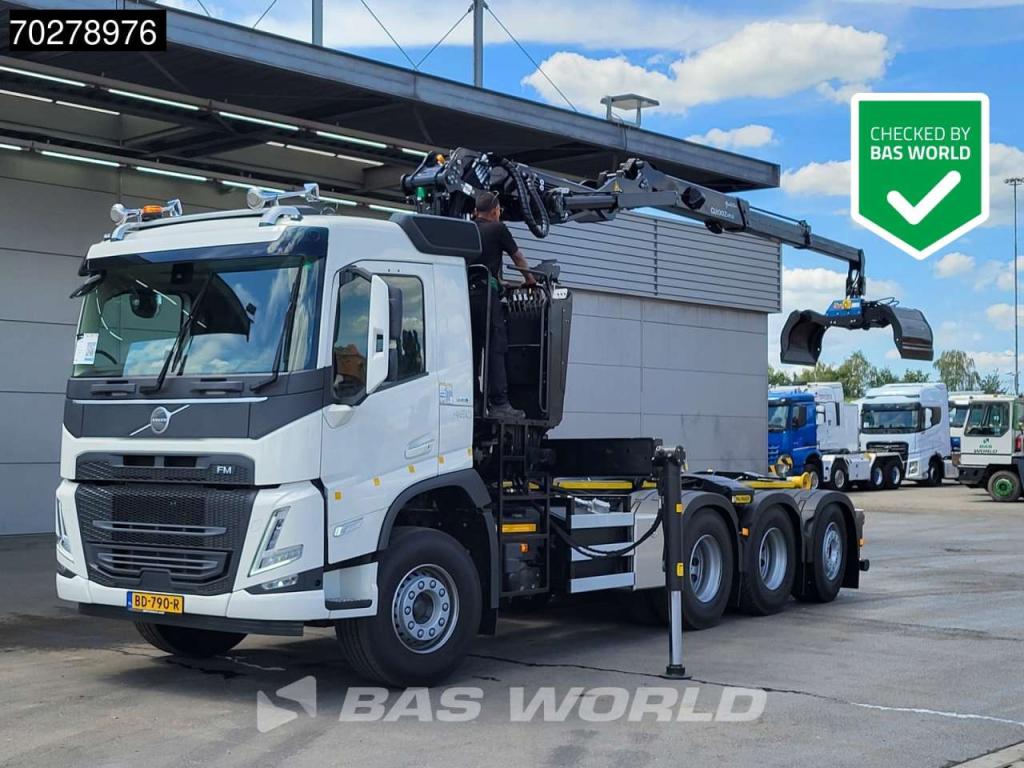 Volvo FM 460 8X4 NEW! Palfinger Q200Z95TR Crane Kran + HT 24 TEC Hooklift ACC LED Photo 1