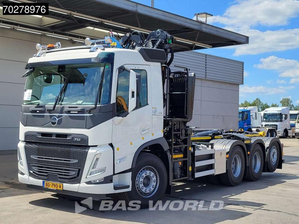 Volvo FM 460 8X4 NEW! Palfinger Q200Z95TR Crane Kran + HT 24 TEC Hooklift ACC LED Photo 11