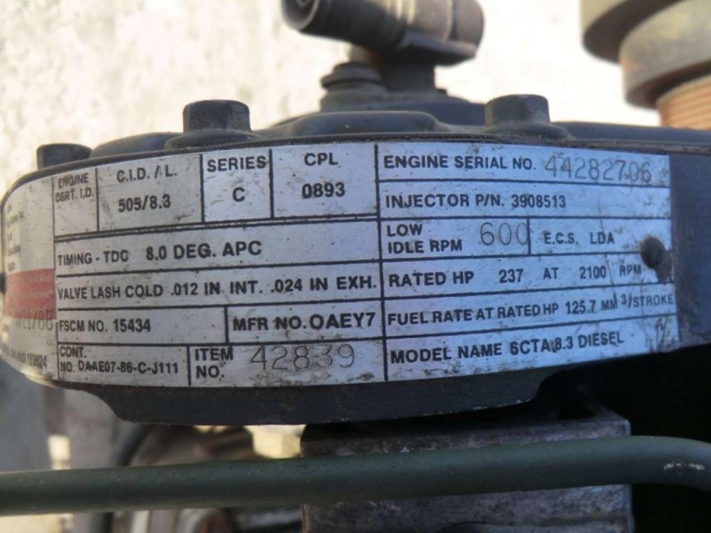 Moteur à bloc long pour Cummins 6CTA8.3 Photo 6