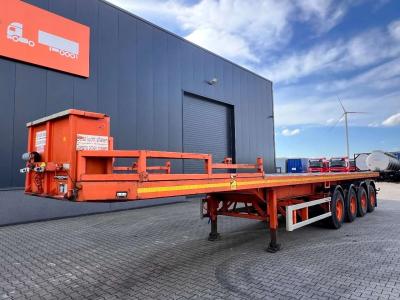 Mol 62 tons Ballast trailer, 4 axles, 2 steering axles, Belgium- trailer, 75% tyres en vente par Equipped4U B.V.