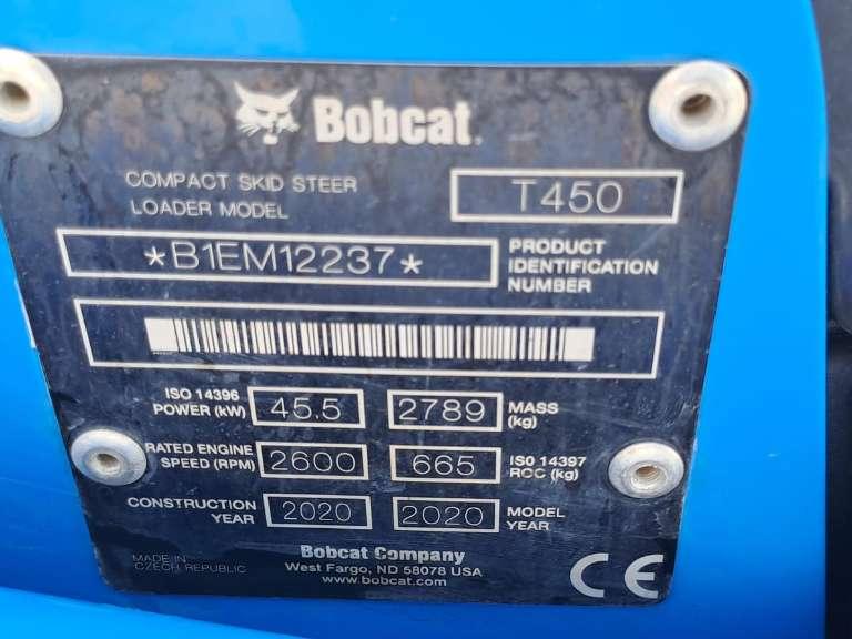 Bobcat T450J Photo 11