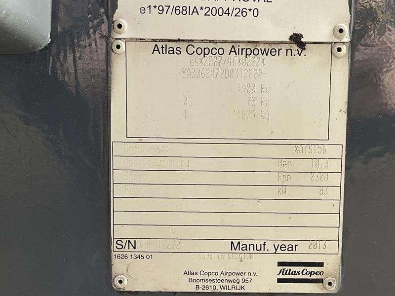 Atlas Copco XATS 156 DD - N Photo 5