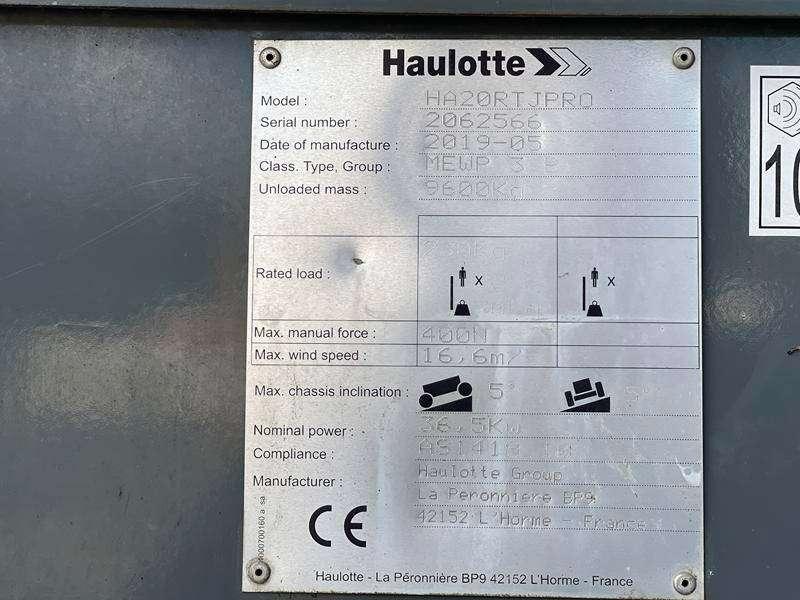 Haulotte HA 20 RTJ Pro Photo 13
