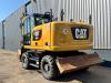 Caterpillar M316F Mobile excavator Photo 3 thumbnail